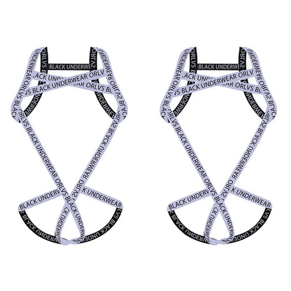Fashion Harness Straps Body Bondage Costume Men Bra Sexy Underwear Nightclub Erotic Hollow Out Performance Tank Top Clothing