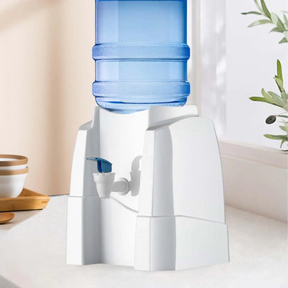 Desktop Water Dispenser Water Bottle Bucket Holder Mini Drinking Fountain Machine for Office Outdoor Kitchens Dinner Home