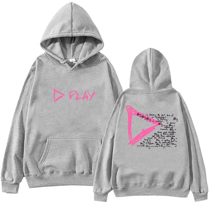 Ed Sheeran Play 2025 New Album Men Women Fashion Hoodie 2 Sided Harajuku Pullover Tops Sweatshirt Fans Gift