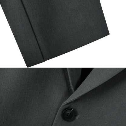 Mens Oversized Blazer Jacket Korean Streetwear Loose Fit Casual Suit Coat City Boy Spliced Outerwear Y2K Baggy Clothes K-Fashion