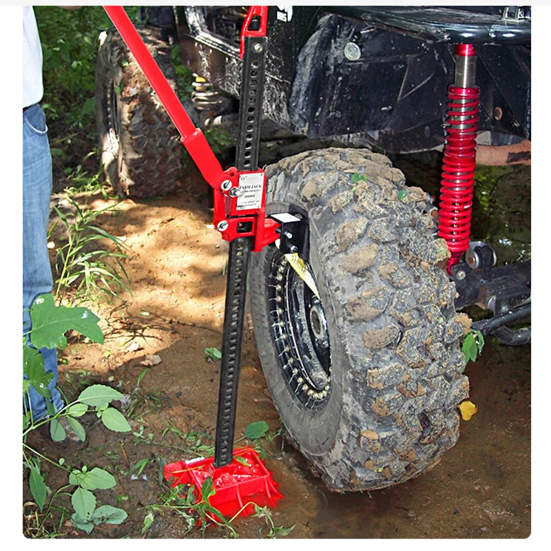 Vehicle Tire Lifter Monkey Climbing Pole Base Connected Tire Lifter Rescue And Rescue Equipment For Off-road Vehicles