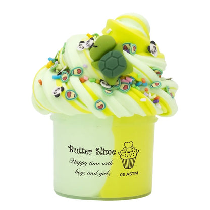 Creative Cultivation Butter Fluffy Slime Kit Safe Hands-on Ability Crystal Slime Toy Dinosaur Tortoise Slime Crystal Puree