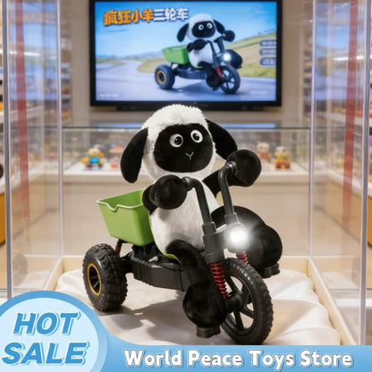 2026 New Kawaii Lamb Rc Tricycle Stunt Car Remote Control Drift Toy With Lights 2.4g Rc Car Kids Drifting Toys Boys Girls Gifts