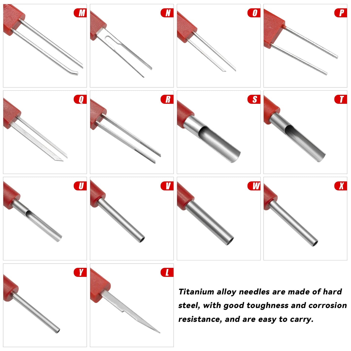 Universal Automotive Terminal Removal Tool Set,26-Pcs Kit Release Tool Car Electrical Wiring Connector Pin Extractor