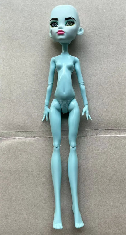 23cm Multi-Joints Movable Doll Figure Body Toy White Green Brown Blue Black Monster Doll Body to Fit Many Heads for Kids