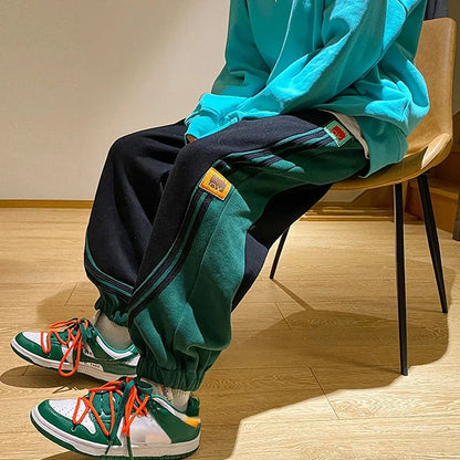 Trousers Sport Man Sweat Pants Track Men's Sweatpants Jogger Athletic Hip-hop Trend Popular Casual Stylish Summer Baggy Harajuku
