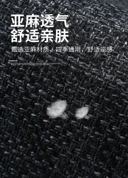For BYD Atto 3 Seal U Song Plus EV DMI Dolphin mini Seal Seat Covers Linen Breathable Warm Car Seat Cushion Interior Accessories