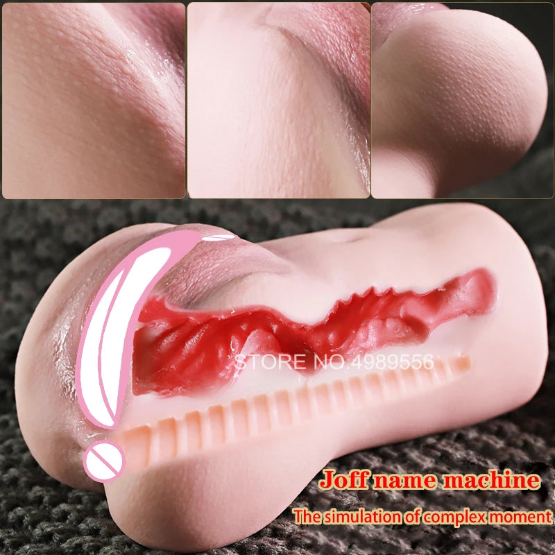 Sex Toys For Men Real Artificial Vagina Male Masturbator Realistic Anal Adult Product Male Masturbators Cup Adult Game TPE Pussy