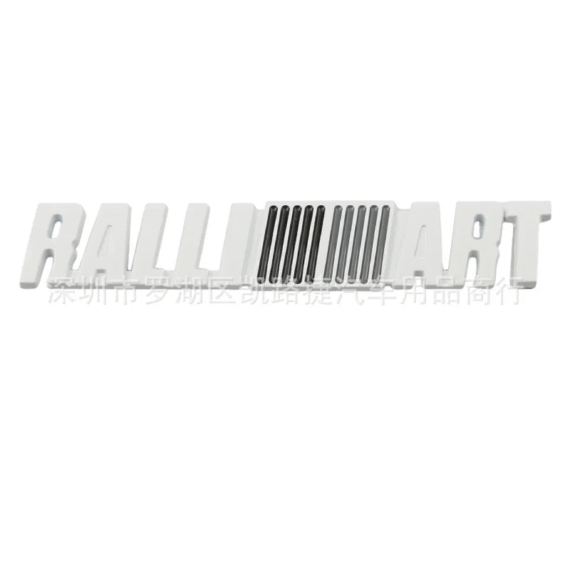 Car Metal Logo Emblem Badge Body Stickers For Mitsubishi RALLIART pajero l200 evo lancer х outlander asx xforce Grandis Eclipse