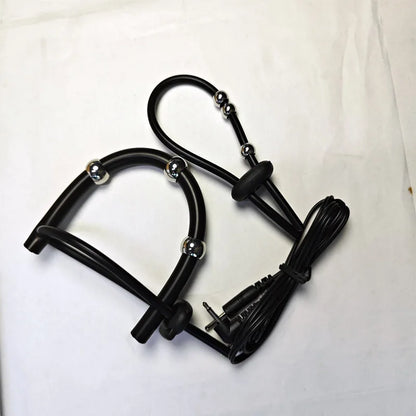 Electroshock Defensa E stim Host Electric Shock Penis Plug Cockring Chastity Cage Anal Plug Nipple Clamp E-stim Bdsm Toy for Sex