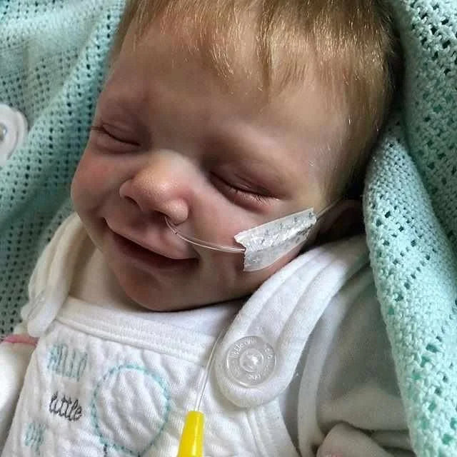 18 Inch April Bebe Reborn Doll Handmade Soft Bebe Reborn Doll Painted By Artists Newborn Gril With Rooted Hair