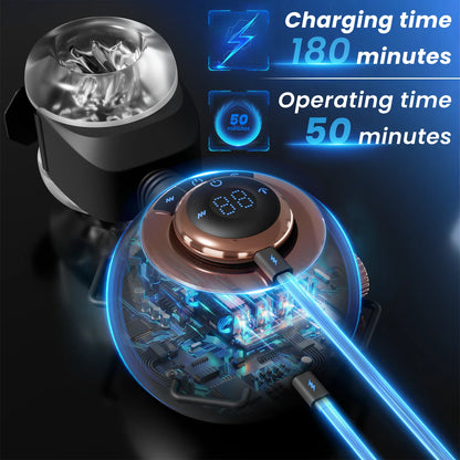Wearable Automatic Male Masturbator with Removable Belts LCD Adjustable Males Adults Sex Toys Penis Masturbation Stroker for Men