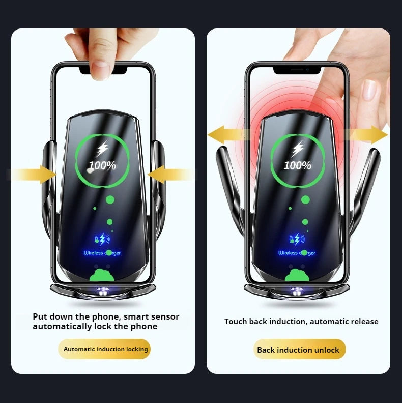 Car Phone Mount Holder For Changan CS35 plus 2019-2023 Wireless Charging Interior Special Mount Navigation Bracket  Accessories