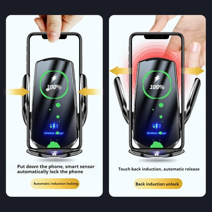 Car Phone Mount Holder For Changan CS35 plus 2019-2023 Wireless Charging Interior Special Mount Navigation Bracket  Accessories