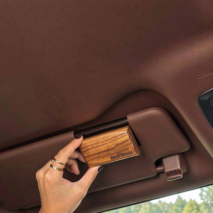 Eco Friendly Reusable Wood Car Air Freshener Natural Aroma Diffuser Long Lasting Scent for Vehicles