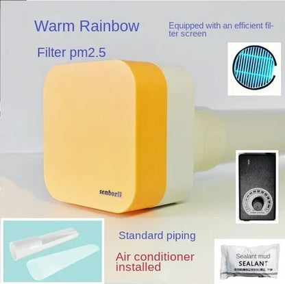 220V Fresh Air Ventilator for Improved Indoor Air Quality, Providing Ventilation and Air Purification with CBW
