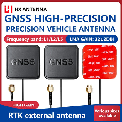 HONGXIN High-Precision RTK Antennas, Single and Dual-Band Full-Frequency Antennas, Vehicle-Mounted GPS Antennas