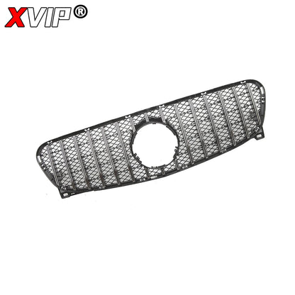 XVIP Chrome Diamonds Style Racing Grille For Mercedes Benz GLA-Class X156 GLA180 GLA200 GLA250 2014-2016 GTR Style Bumper Grille