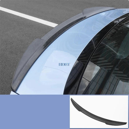 For BYD Seal EV 2022 + Car Styling Fixed Wind Pressure Tail Wing Cover Rear Trunk Roof Spoiler Sport Surround Plate Accessories