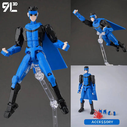 9L3D Printed Superheroes Invincible 2.0 Anime Multi-Jointed Shapeshift Toys Action Figures Mannequin Model Ornaments Gifts