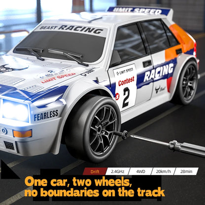 Exclusive Sale on the Entire Network SG204PRO1/24 Remote Control Car 2.4G High-Speed Drift 4WD Remote Control Car GTR Racing Toy