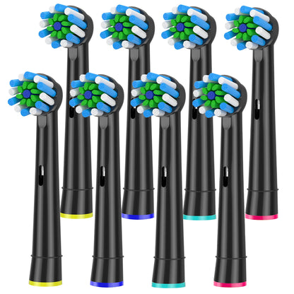 4-12pcs EB50 Cross Action Replacement Brush Heads For Oral B D12 D16 D100 3757 3709 pro3 pro1max electric toothbrush