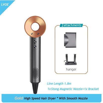 Professional hair dryer High Speed 1600W Powerful Home Low Noise Quick Negative lonic Blow Dryer Hotel Electric Salon Hairdryers