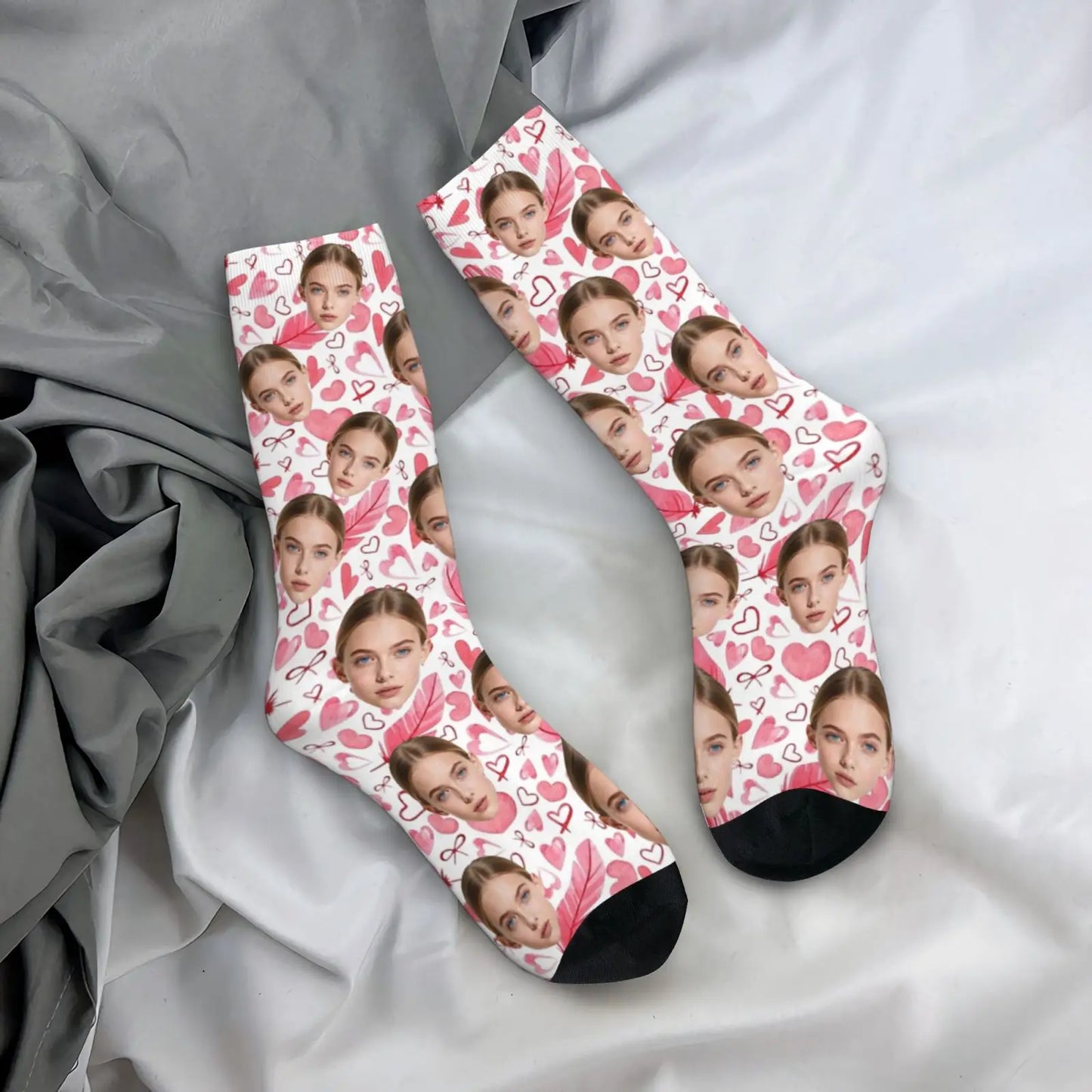 Custom avatar socks for men and women custom photo socks DIY personalized picture socks photo socks personalized gifts
