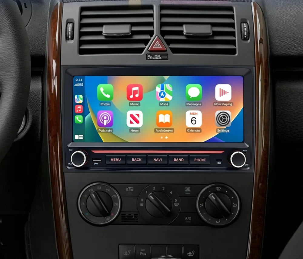 CarPlay Android auto Radio For Benz B200 W245 W169 2004-2016 Viano VITO W639 2006-2016 Car Intelligent System GPS Navigation 4G