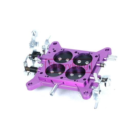 SherryBerg Carburador Carburetor Carb Proform Billet Throttle Base Plate for Holley 850CFM & 950CFM Carburettors PR67156 Karbu