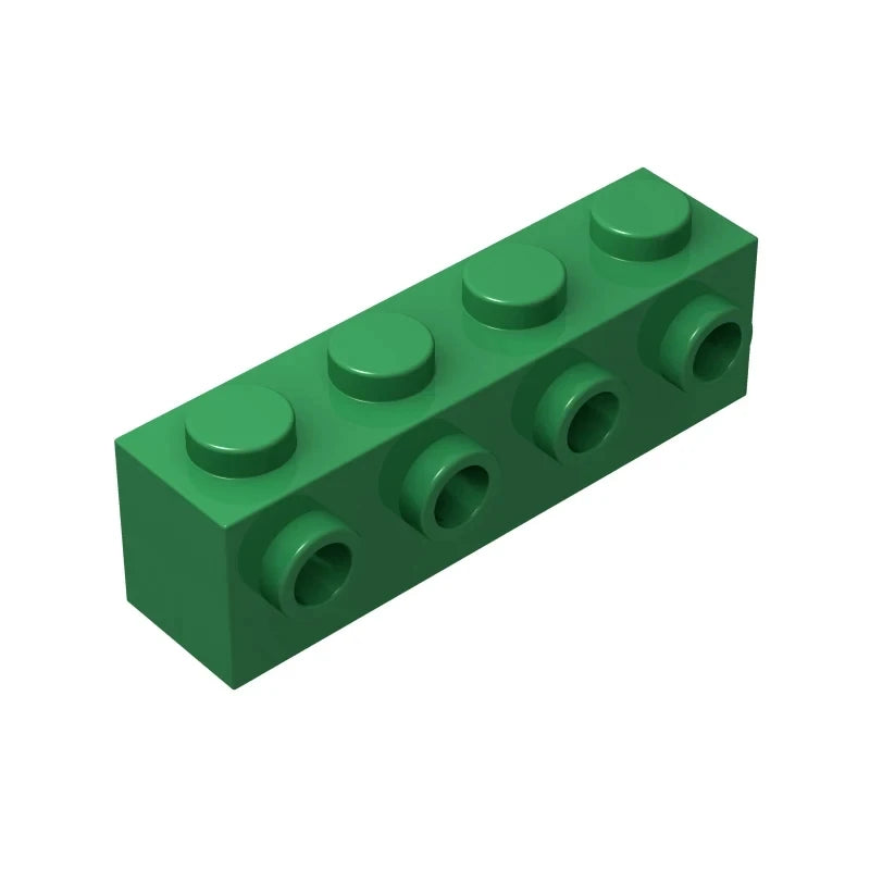 100pcs MOC Particles 30414 Brick Modified 1 x 4 with Studs on Side Building Blocks DIY Compatible Assembles High-Tech Toys