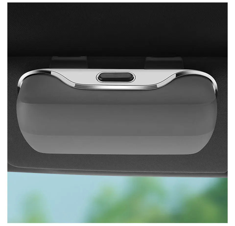 For Xpeng G6 P7 P7i X9 G3 G3i G9 P5 X2 N5 F30 H93 Car Visor Glasses Case Portable Accessories Sunglasses Holder Eyeglasses Box