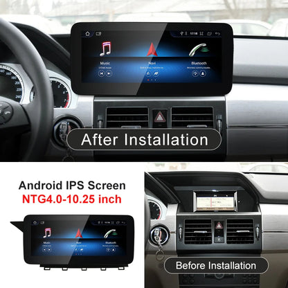 STWEI 2024 New Car Multimedia Wireless Android AUTO CarPlay 10.25inch 12.3inch Screen For Mercedes Benz GLK X204 2010 2013 2015