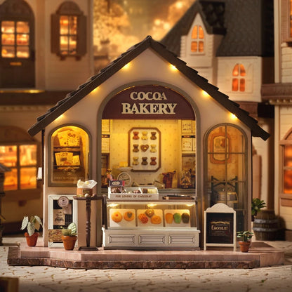 3D Puzzle Doll House Assembly Building Model Kit DIY Mini Wooden DollHouse Making Room Toys Home Bedroom With Furniture Gifts