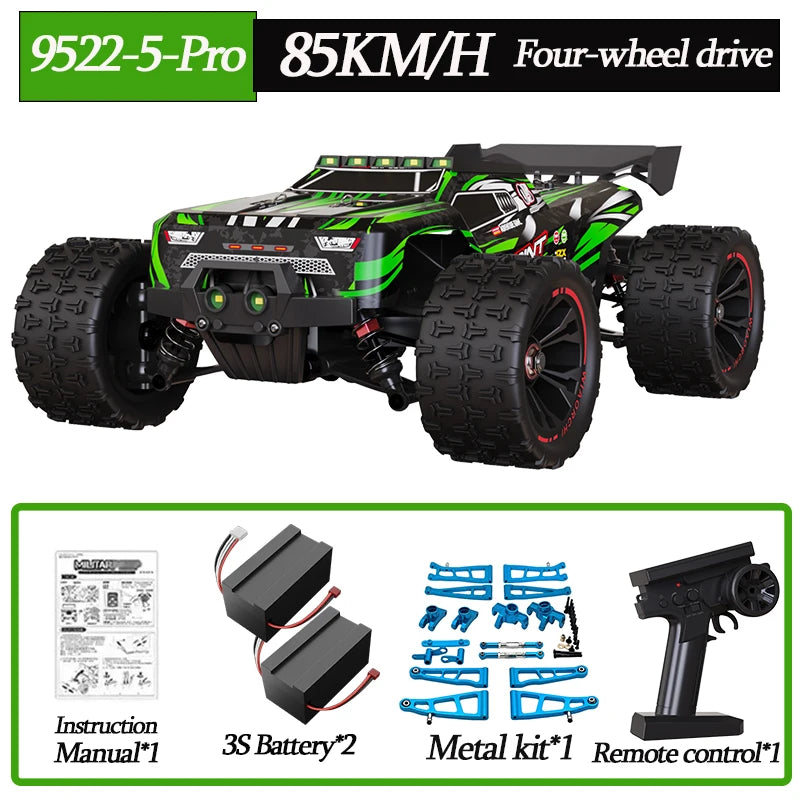 9522PRO 85KM/H High-speed RC Car Brushless Four-wheel Drive Off-road Drift 1:16 Professional Racing Car 9522 50KM/H Boy's Toy