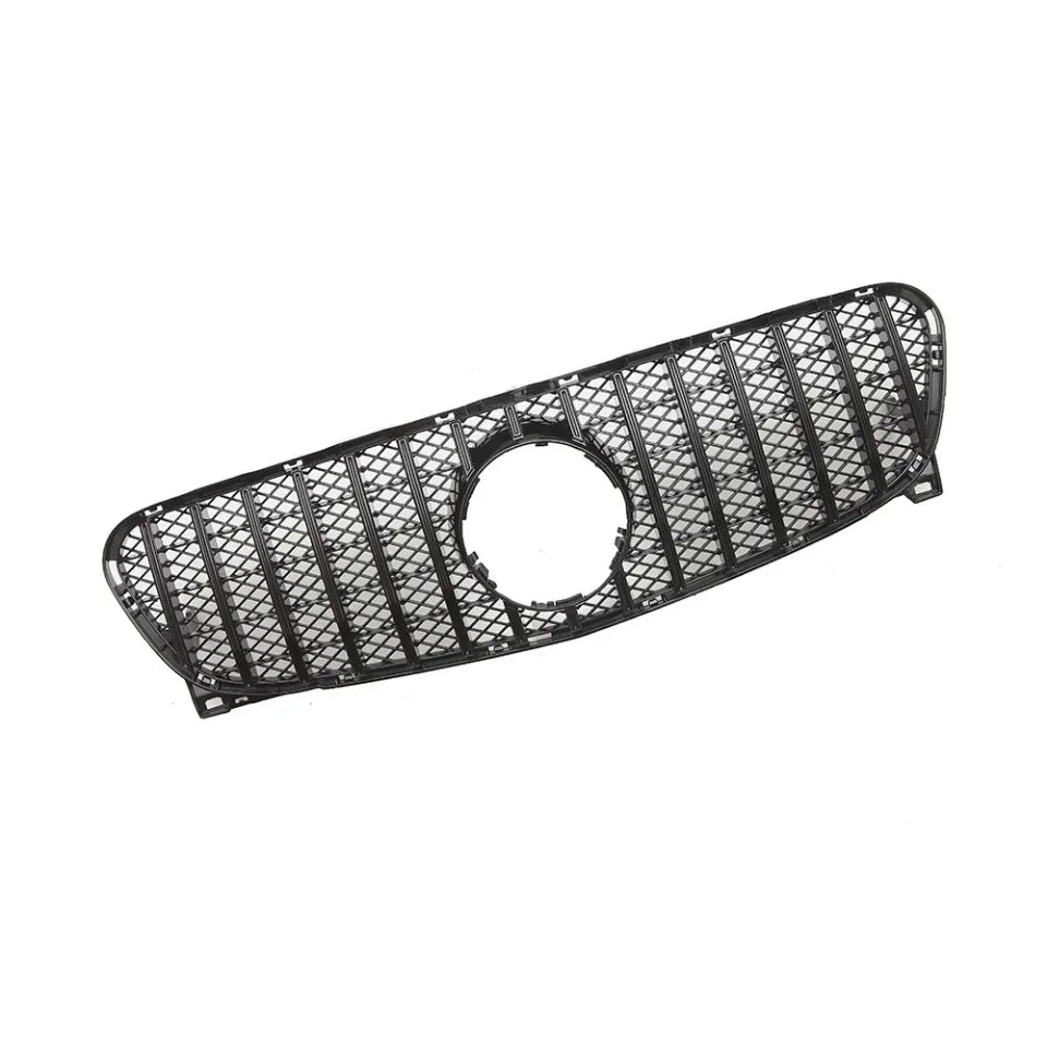 XVIP Chrome Diamonds Style Racing Grille For Mercedes Benz GLA-Class X156 GLA180 GLA200 GLA250 2014-2016 GTR Style Bumper Grille