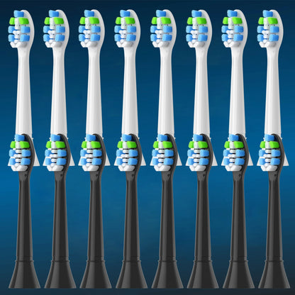Toothbrush Heads Compatible with Philips Electric Toothbrush,Replacement Brush Heads Fit for 3100 4100 4300 5300 5500 6100 9000