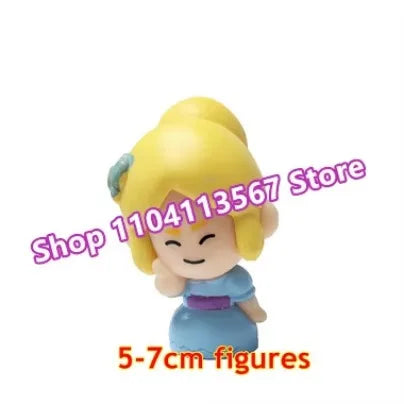 24pcs Cartoon Mini Figures Poco Bibi Shelly Cute Anime Heroes Model Accessories Charms Game Collectibles Toys for Children Gift