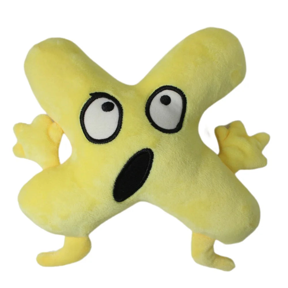 Bfdi Four Plush Doll Game Battle for Dream Island Cosplay Plushie Toy Number Flower Woody Coiny Firey Lollipop Soft Kids Gift