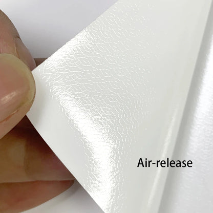 White Glossy Vinyl Car Wrap Film  Matte Waterproof Vinyl Wrap Console Laptop Skin Air Free Motorcycle Stickers Auto Accessories