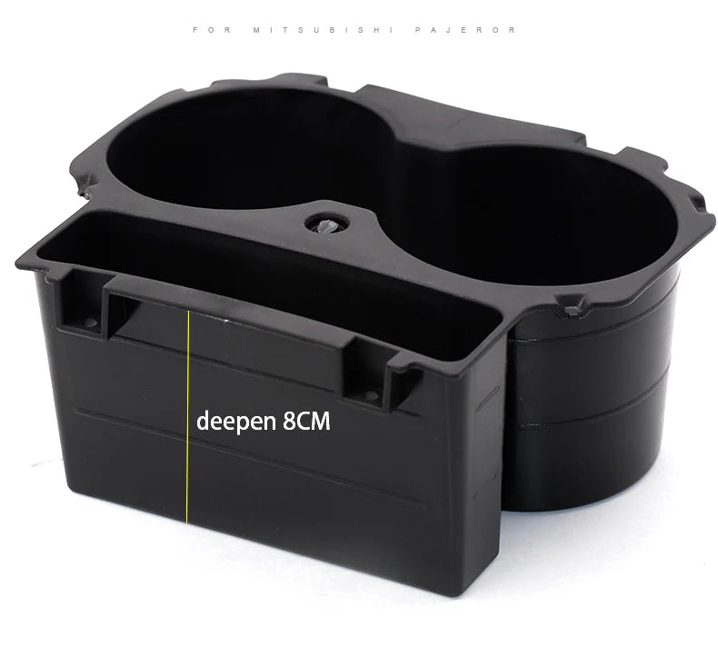 V97 V93 V87 For Mitsubishi Pajero Central Control Cup Holder Shogun Drinks Holders Deepened Montero Interior Accessories