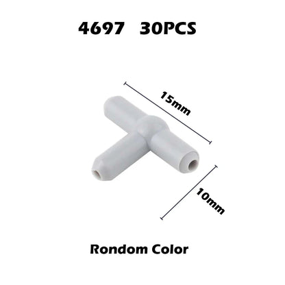 MOC Bricks Technical Parts Pneumatic Pump Small V2 with Reinforced Cylinder Hose Air Power Bricks Compatible With 8800 Blocks