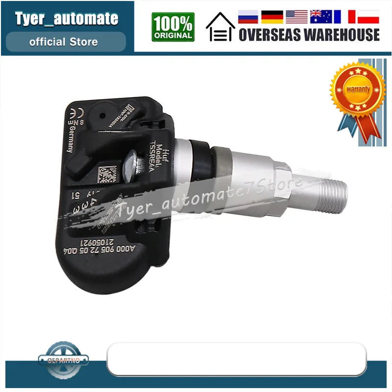 For 2019-2020 Mercedes Benz Sprinter 1500 2500 4Pcs TPMS Tire Pressure Sensor 433Mhz A0009057205