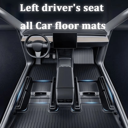 TPE Car Floor Mats for New Tesla Model Y Standard 2025+ Waterproof Cargo Liner Non-Slip Trunk Mats Foot Pads Luggage Mat ModelY