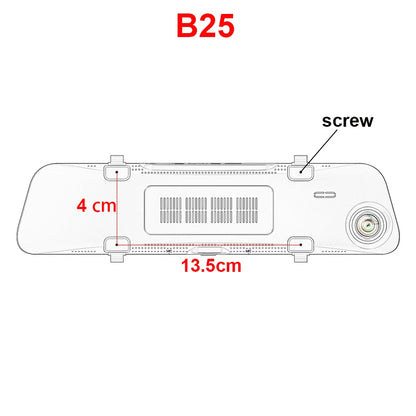 HGDO B24-B29 Rear View In door Interior Mirror Mounting Bracket Car Dvr Holder Mirror Dash Cam Support For Toyota Tesla BENZ BWM