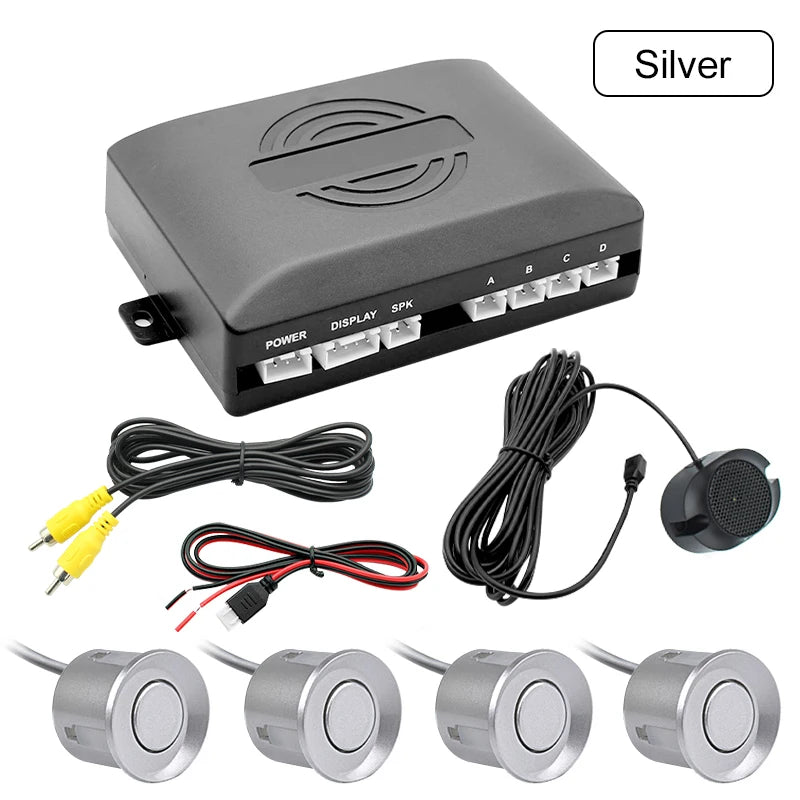 GreenYi AHD Car Video Parking Sensor Reverse Backup Radar Assistance Detector for Monitor Camera System 22mm Security Reversing