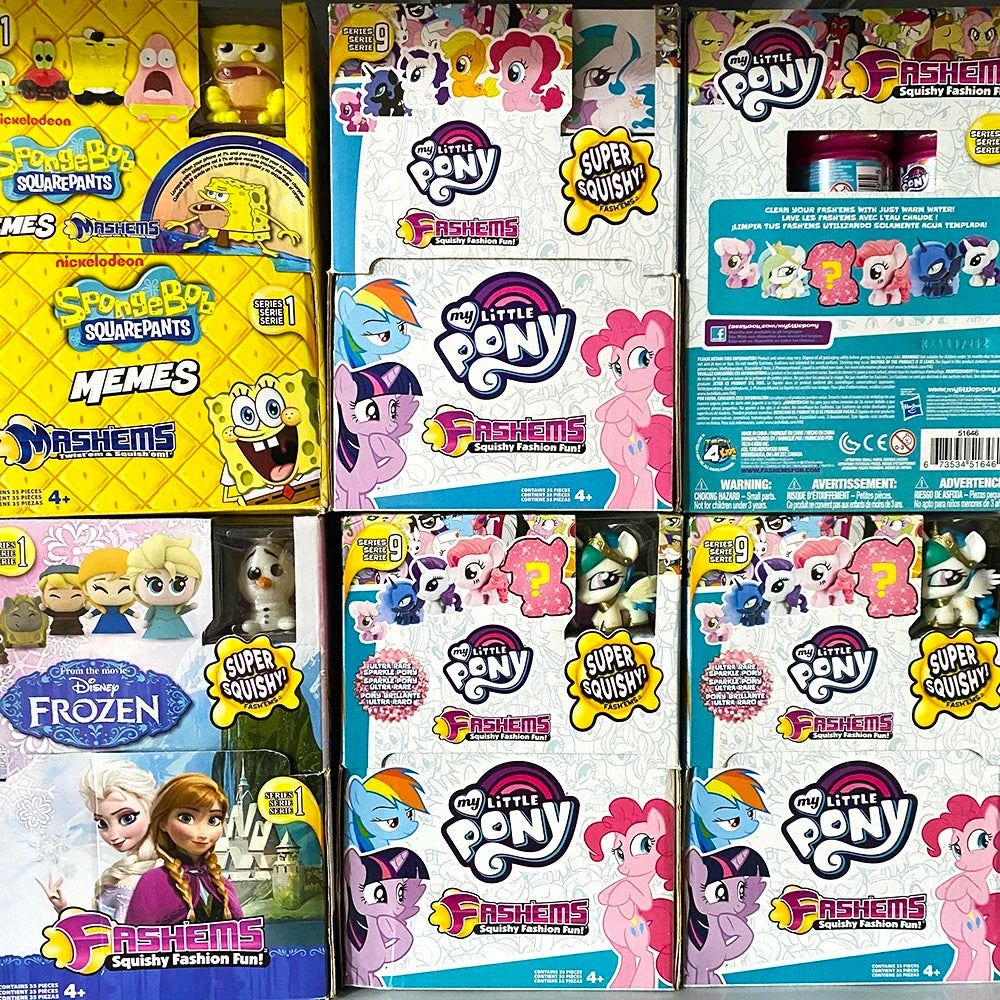 Ponyville Mini Pinkie Pie Rainbow Dash Super Hero FIGURE Toy Gift MODEL Pony Figure