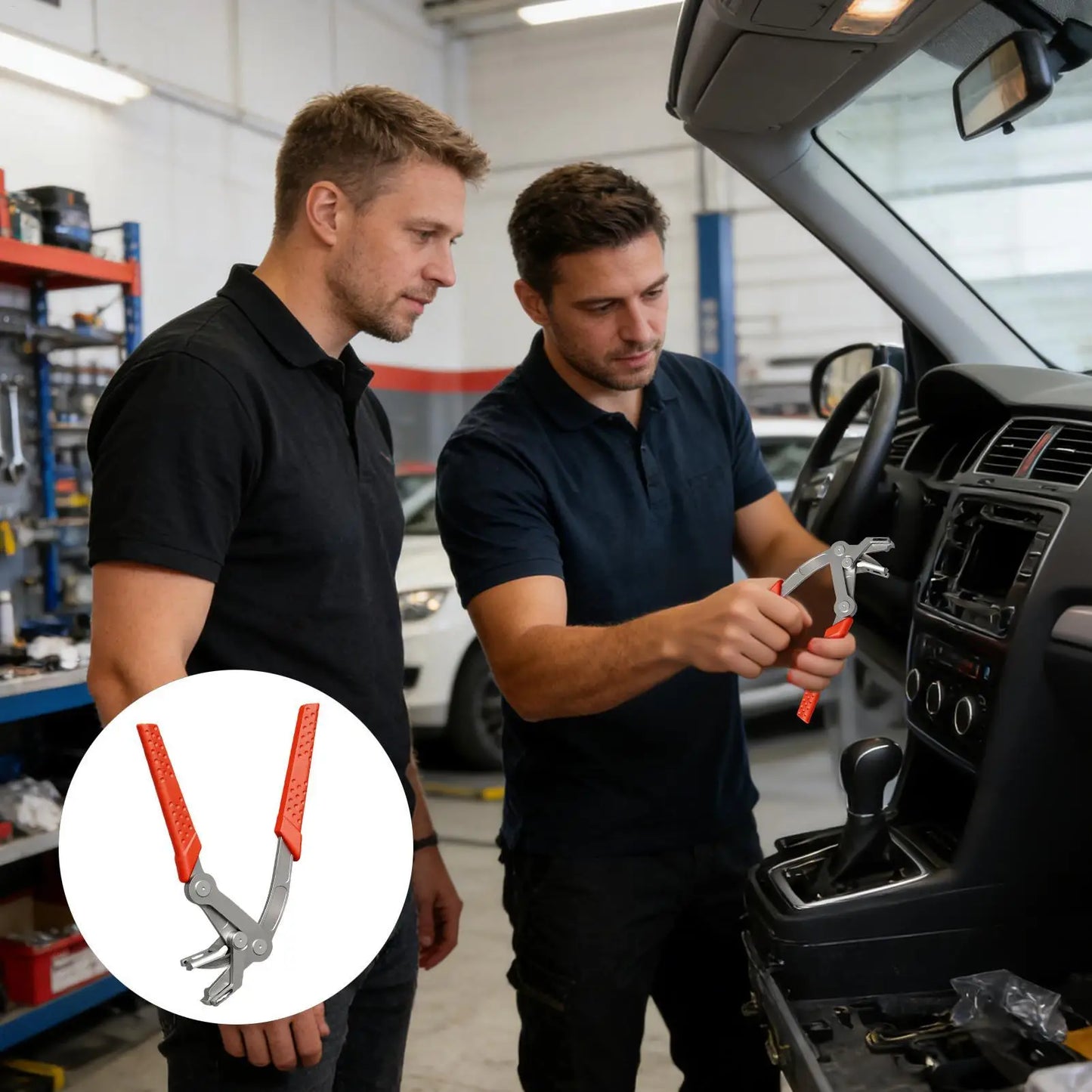 Universal Car Clip Removal Pliers Plastic Fastener Remover Non destructive disassembly Tool for Interior Panel Repair Hand Tool