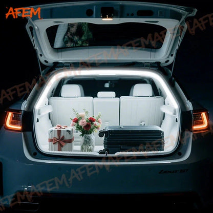 FOR 11-22 LEXUS CT200 Trunk Light Modification light Atmosphere lights White warm white Rear Trunk LED Light Bar