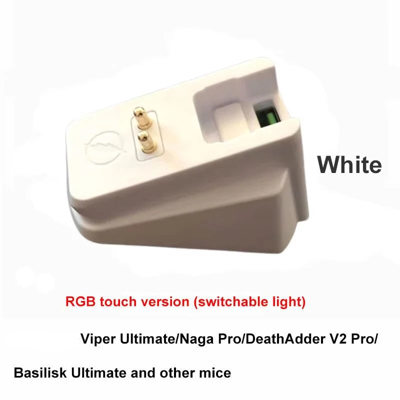 Charging Dock Module part for compatible DeathAdder Viper Ultimate, Viper V2, GPW,G502 Wireless,G703, G903 HERO Mouse